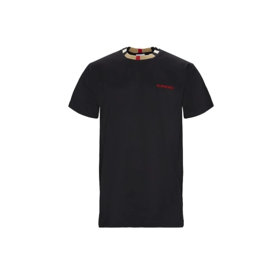 BURBERRY/博柏利刺绣logo 短袖T恤