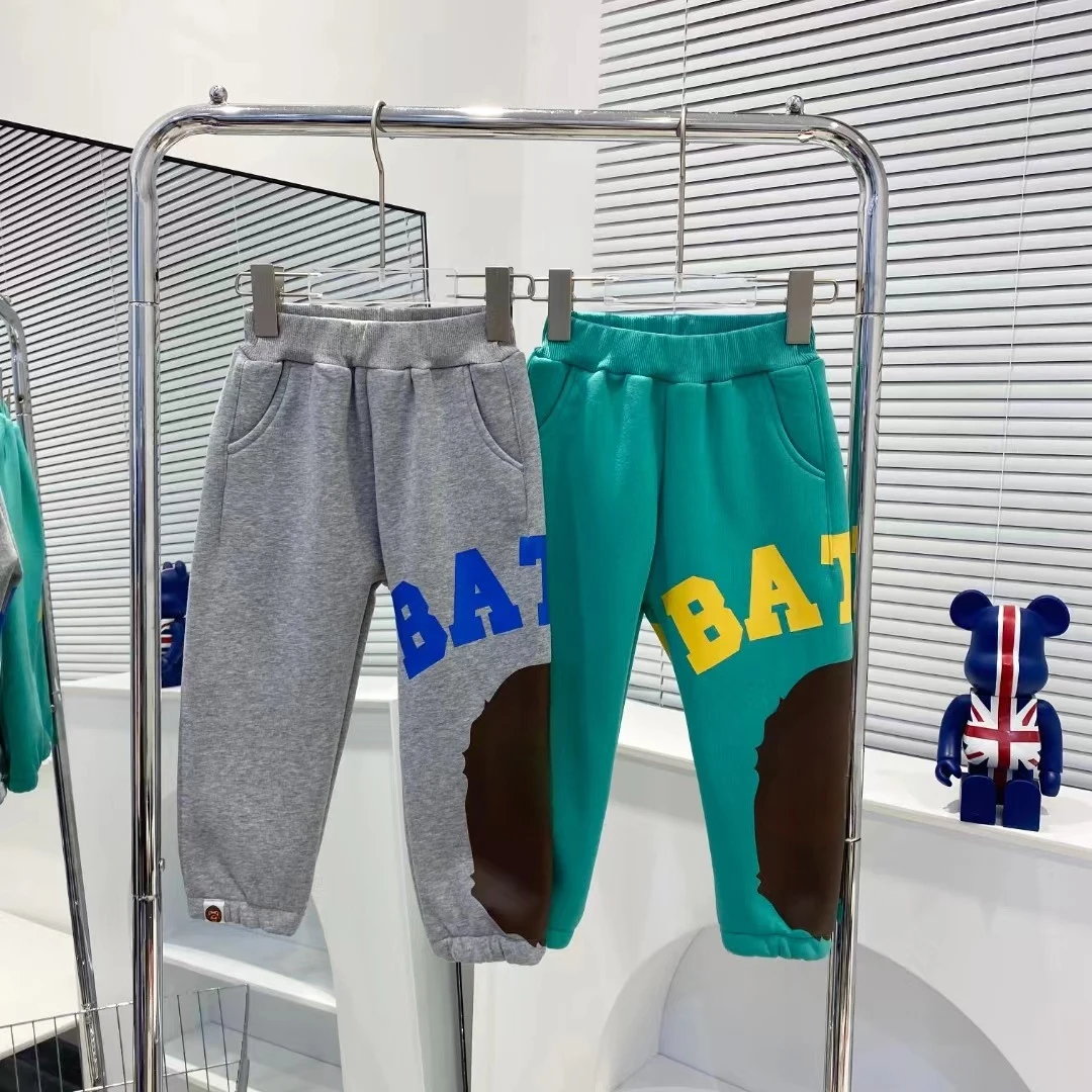 冬季新款大头加绒收口卫裤