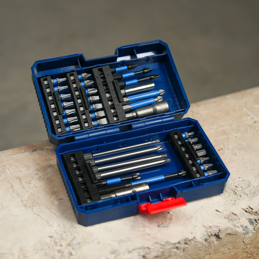 南威36件魔盒套装十一字电工批头强磁铁六角柄电批电动螺丝刀头