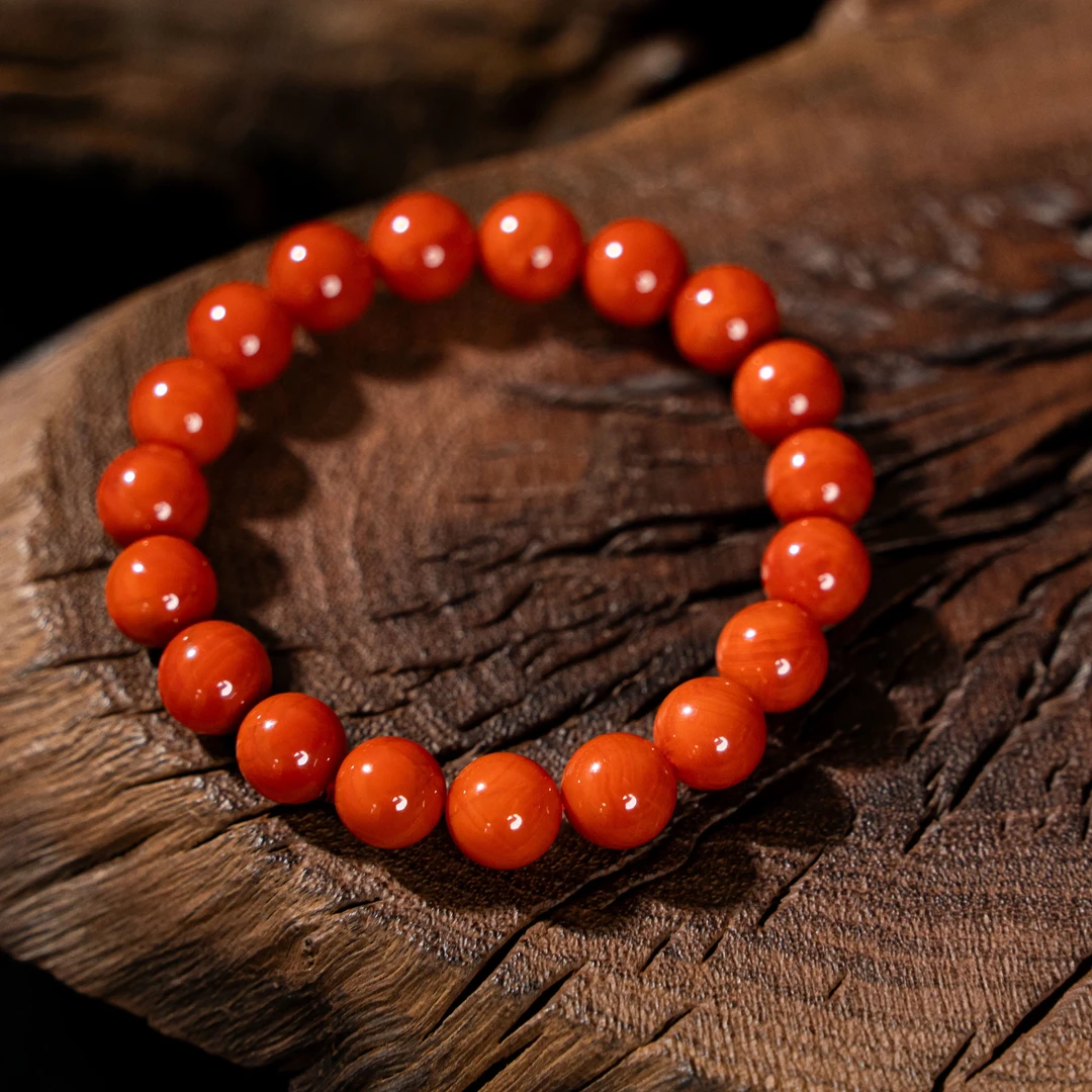 10mm天然南红手串/HS2213001550