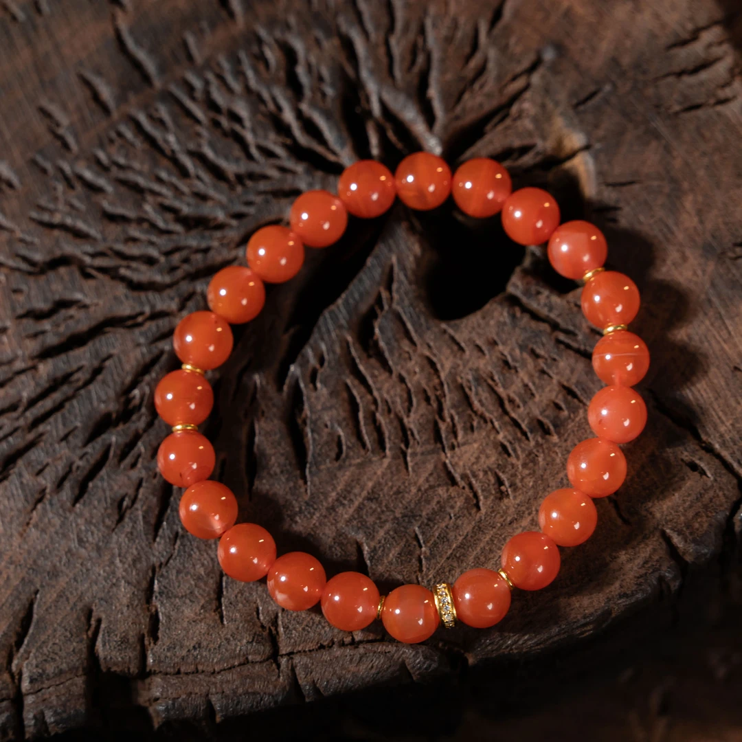 8mm保山杨柳DIY手串/0718991050188