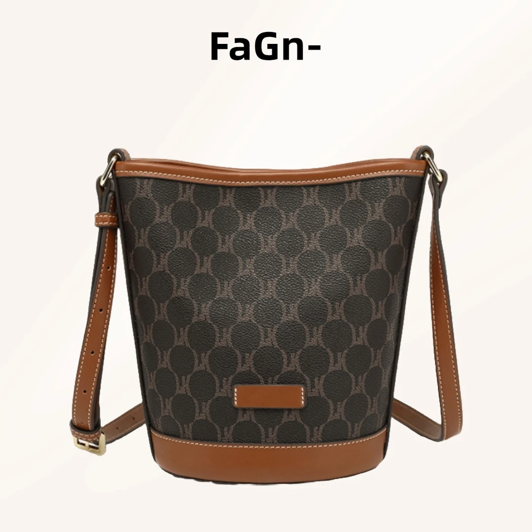 FaGn-水桶包包女高级感2024新款百搭通勤斜挎包大容量单肩包