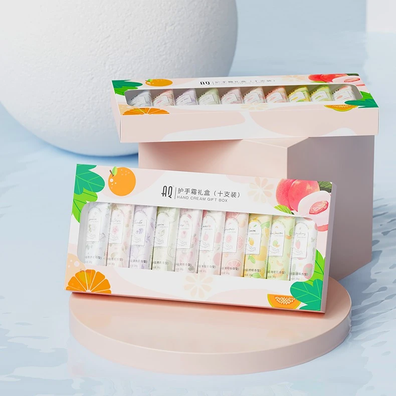 十支礼盒装护手霜保湿滋润不油腻防干燥手部护理润肤润手防干便携