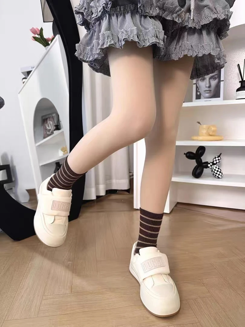 【花花和小姑子专属】温柔条纹常规款中筒袜到手10双混发