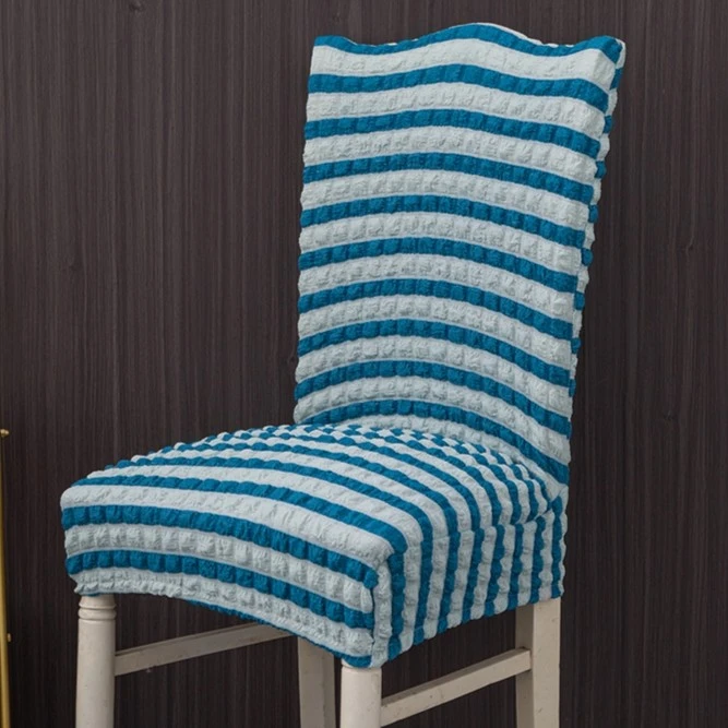 泡泡纱椅套椅子套罩家有餐椅套无扶手椅子套罩防滑防猫抓椅背一体