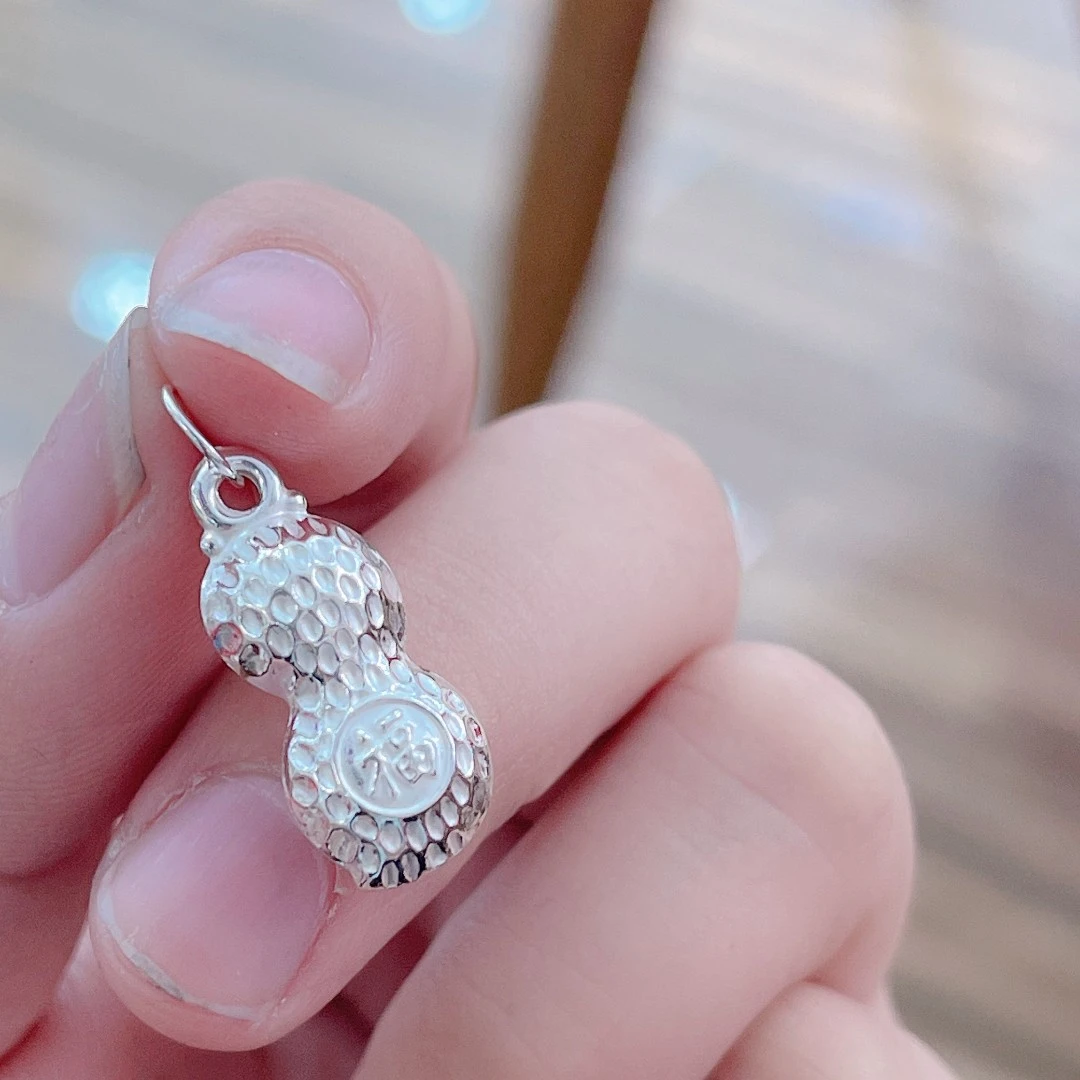 吊坠足银 【花生吊坠】足银990 A8048