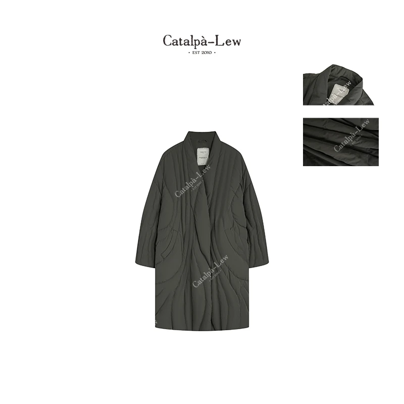 CatalpaLew「三更尽」姐姐侘寂风收山之作（羽绒长袍）#C50917