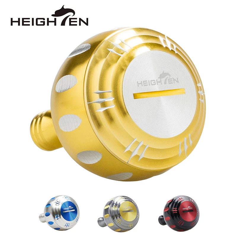 HEIGHTEN改装海腾垂钓水滴轮鼓轮纺车改装轮握丸摇臂航空铝渔轮
