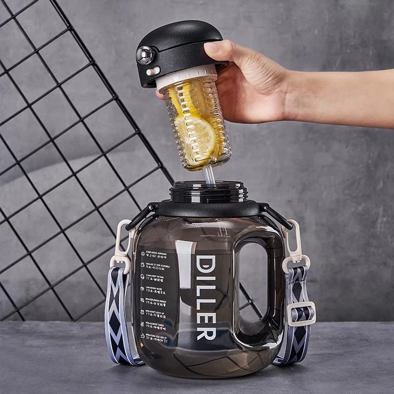 cica官方正品吨桶吨大容量水杯2025健身水壶耐高温夏季顿顿桶