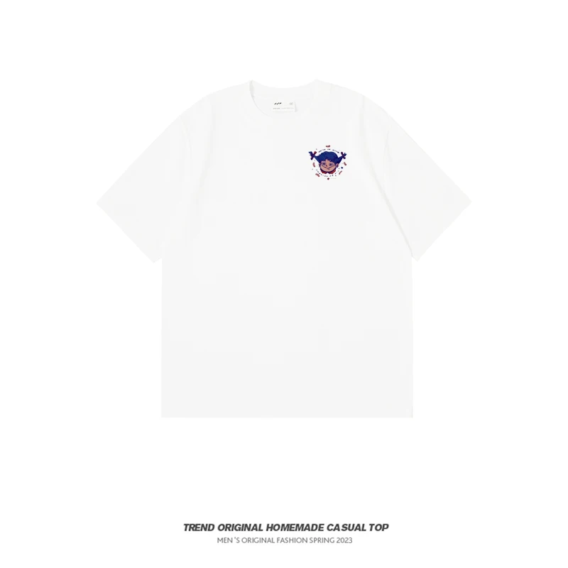 【T恤系列】辣妹 230g精梳棉男女同款短袖