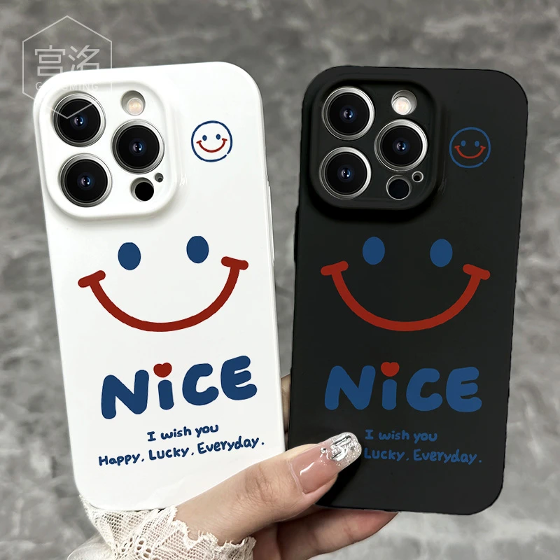 nice笑脸iPhone苹果14/13promax手机壳菲林华为oppo小米vivo荣耀