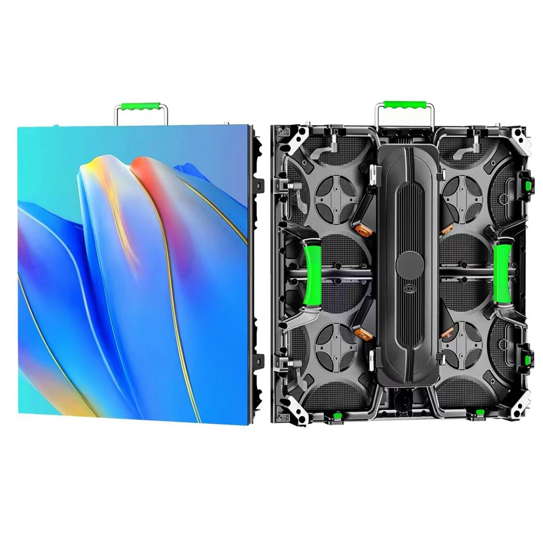 led全彩显示屏租赁屏p3.91广告舞台户外高清便携拼接屏显示屏柔性