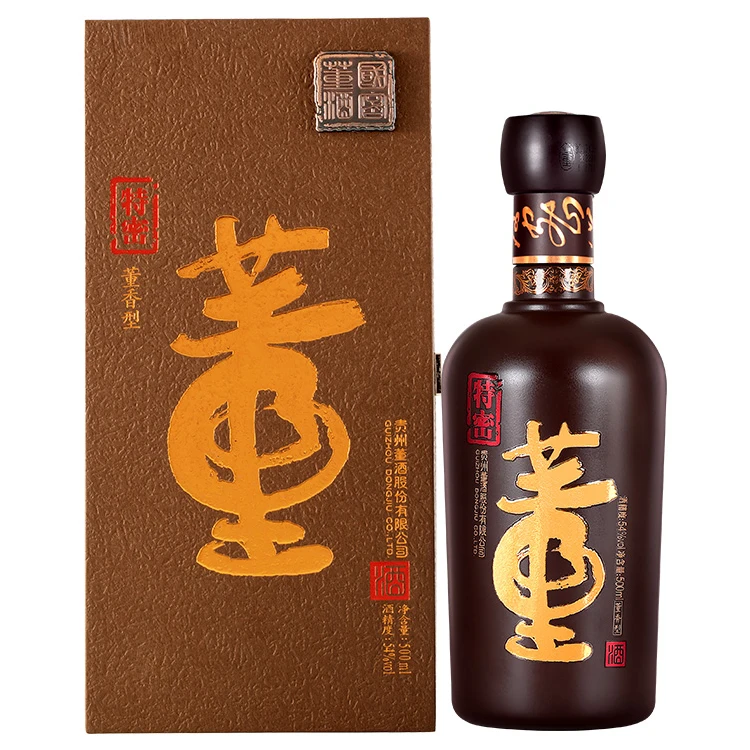 董酒2023年特密董香型白酒纯粮食54度500ml54度