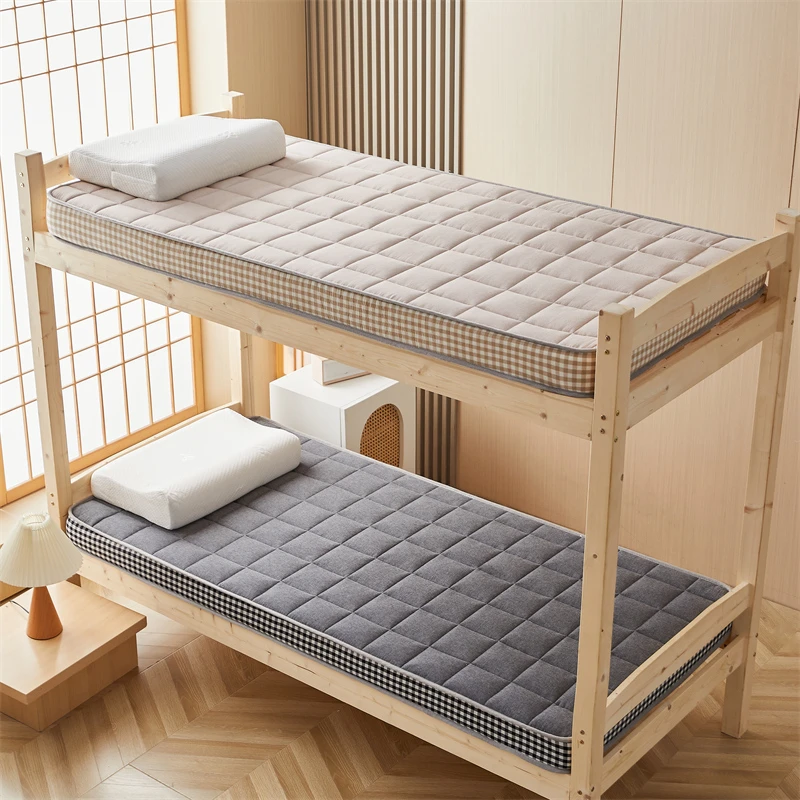 无印风大小格学生宿舍上下铺床垫榻榻米单人床学生专用住校宿舍
