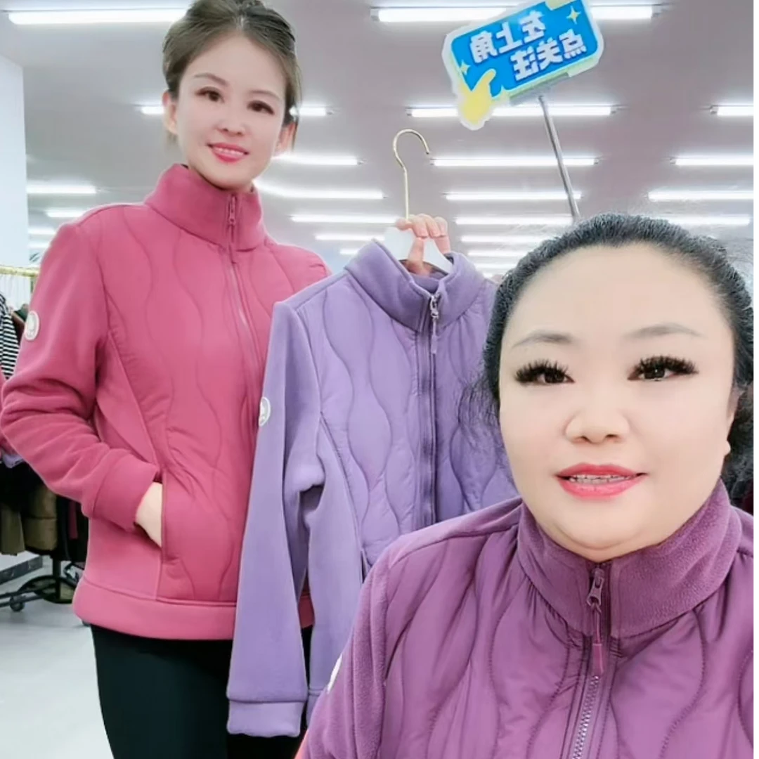 女士拼接棉服 3540-A122*****