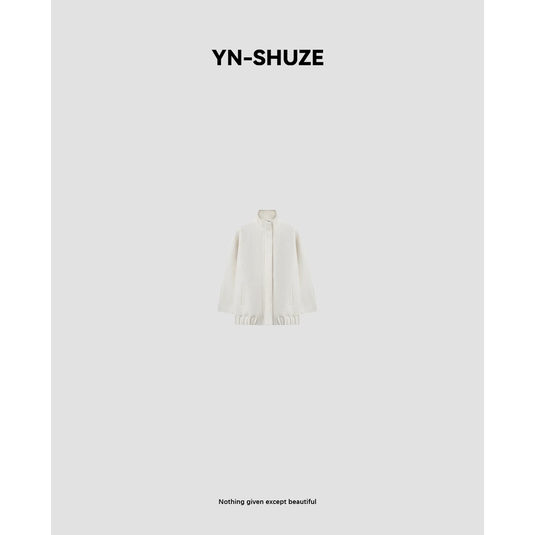 YN-SHUZE【霁雪山茶】春秋高定时尚百搭休闲外套SZ-YNC-2024502