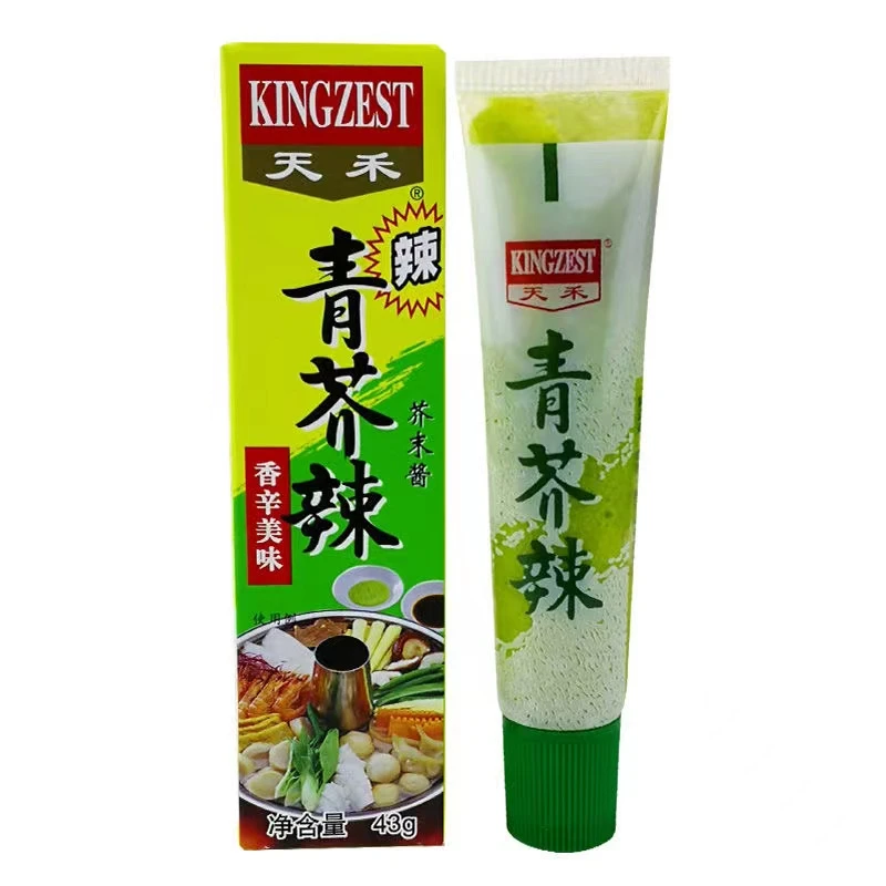 天禾牌支装青芥末调味酱43克*2支