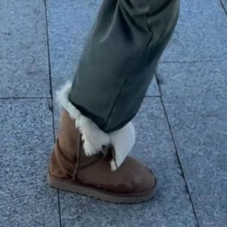 【BORAKOO】星星款~中筒保暖雪地靴