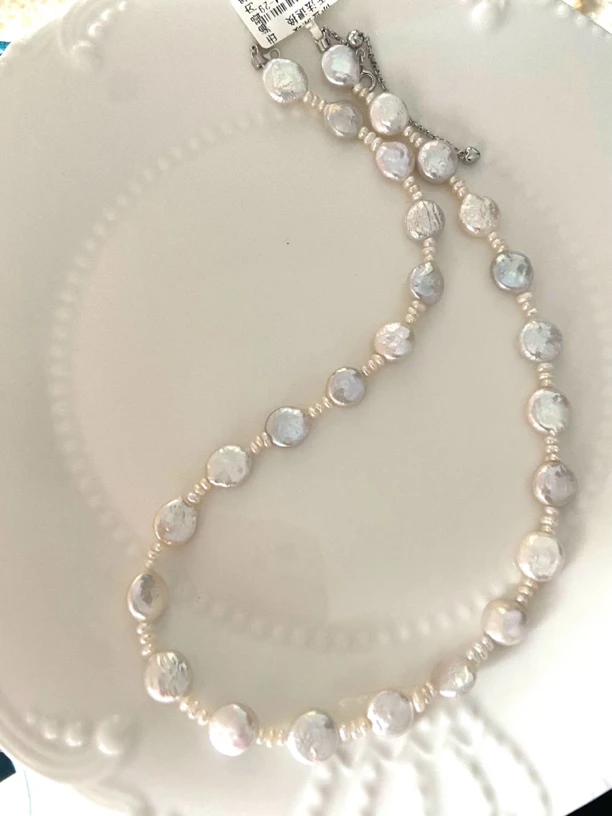 炫彩纽扣小清新项链