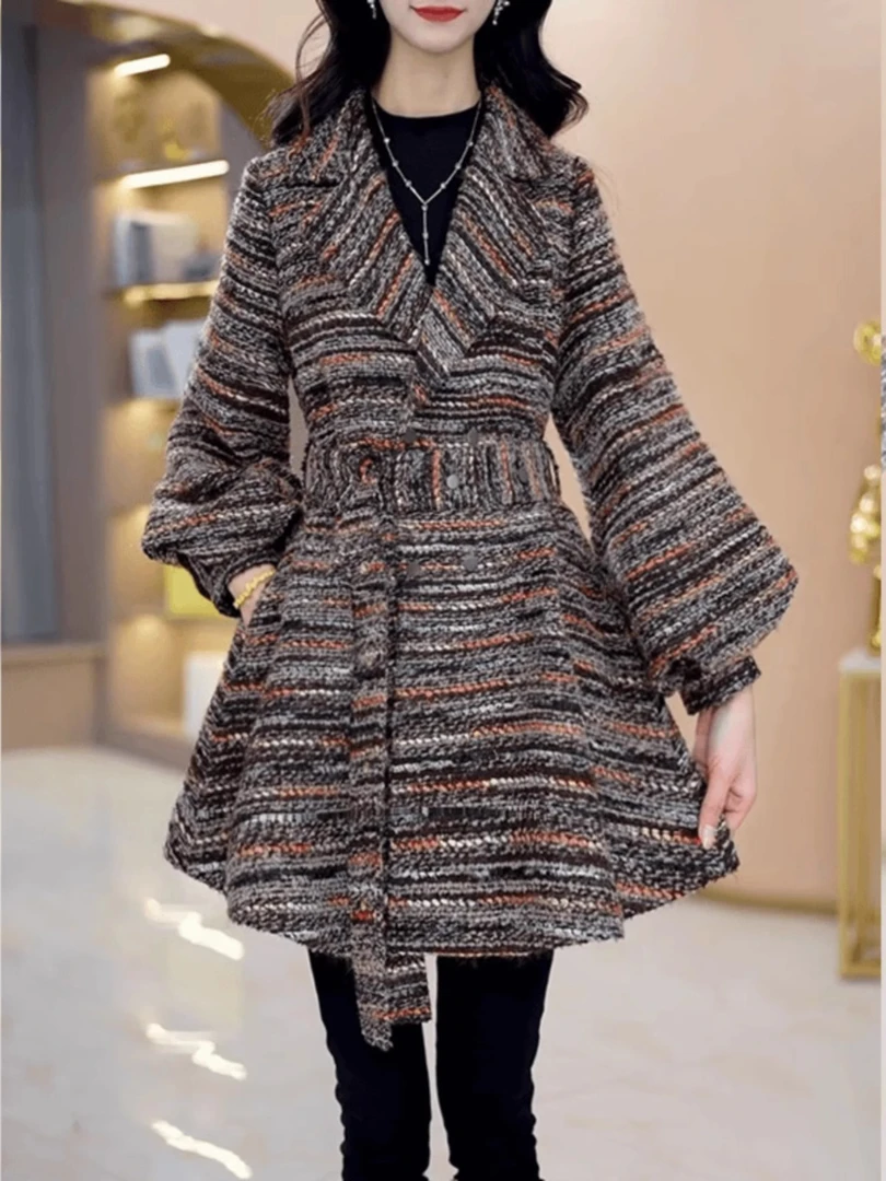 03秋冬季新款优雅气质高档减龄休闲显瘦外套