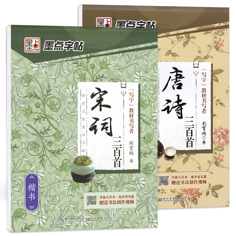 荆霄鹏楷书字帖唐诗三百首宋词三百首练字成年男女生字体大气漂亮