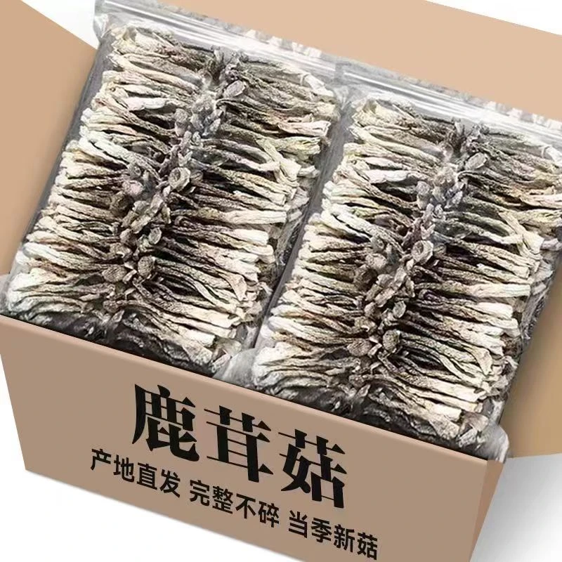【高山特产】福建古田县土特产头茬鹿茸菌菇干货菌菇汤包火锅食材