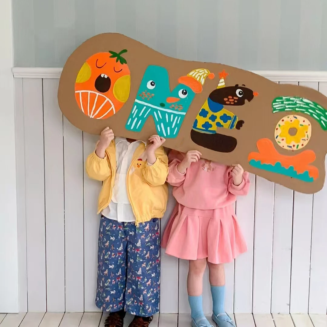 2024新版韩版森系男童女童四季休闲百搭潮流童装女宝