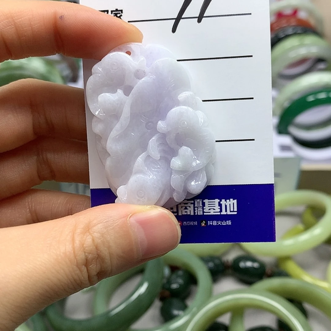 【闪购商品】翡翠吊坠未镶嵌女*