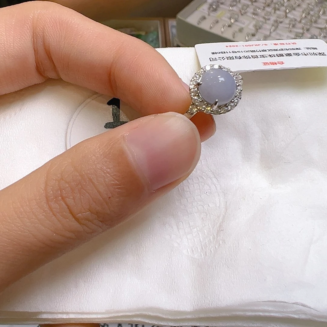 翡翠颈饰银S925镶嵌翡翠