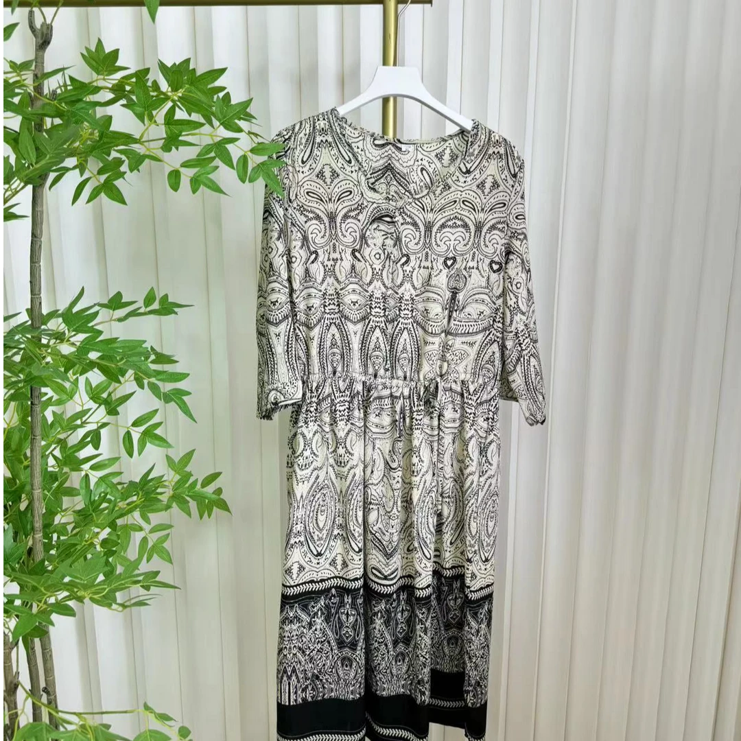 0109早秋新款时尚拼接连衣裙