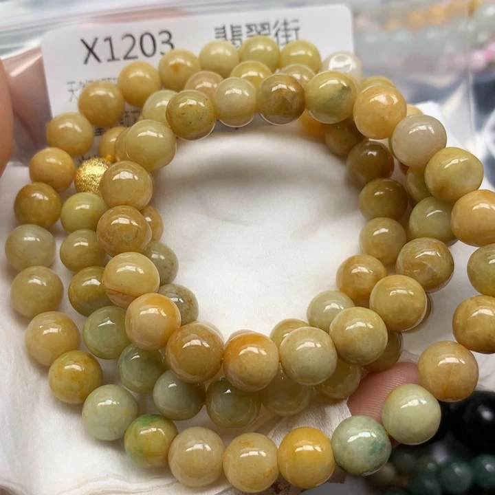 翡翠颈饰未镶嵌珠链