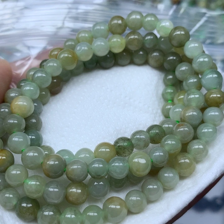 翡翠颈饰未镶嵌珠链