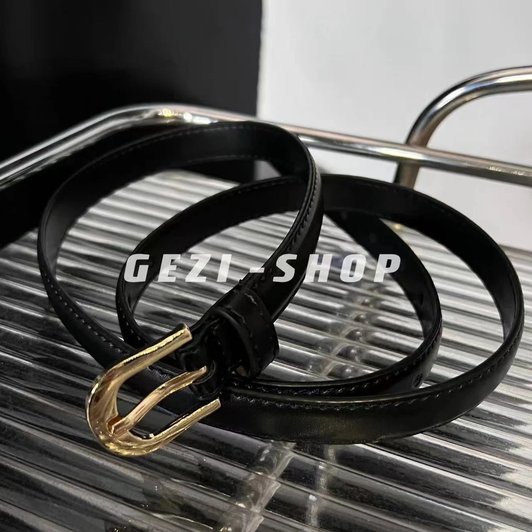 【鸽子的衣橱】黑色潮流经典时尚百搭腰带