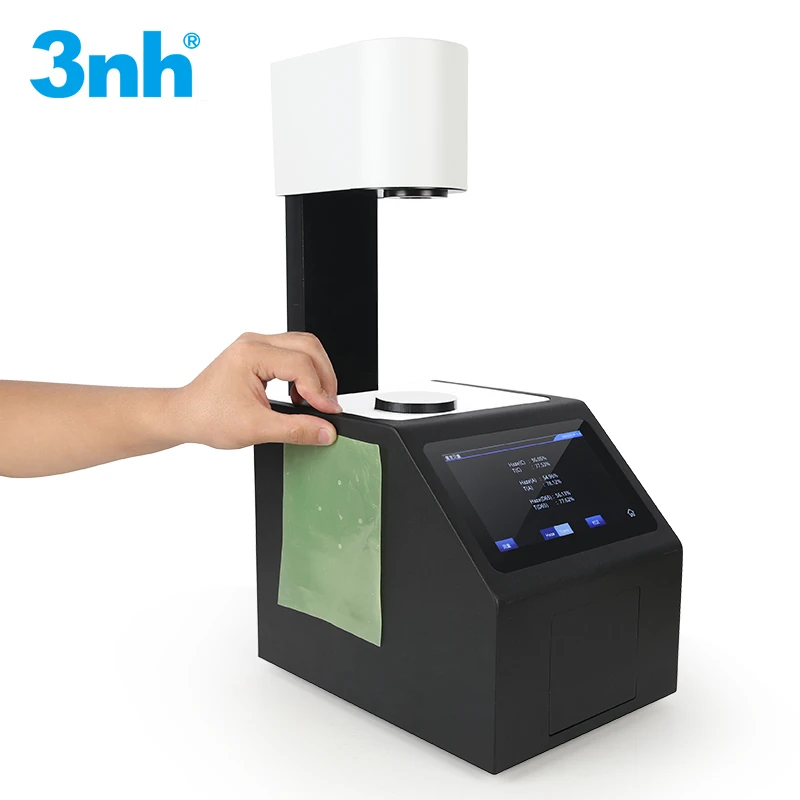 3nh三恩时YH1200透光率计雾度仪玻璃液晶屏幕薄膜塑料透过率测试