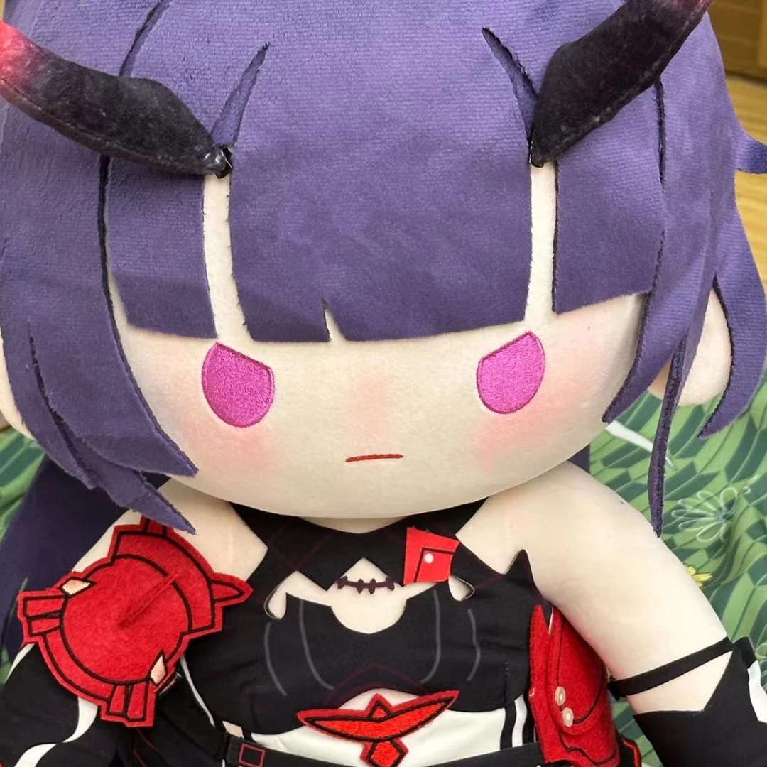 【NINA酱全款预售】同人周边雷电芽衣豆豆眼坐姿棉花娃娃40cm