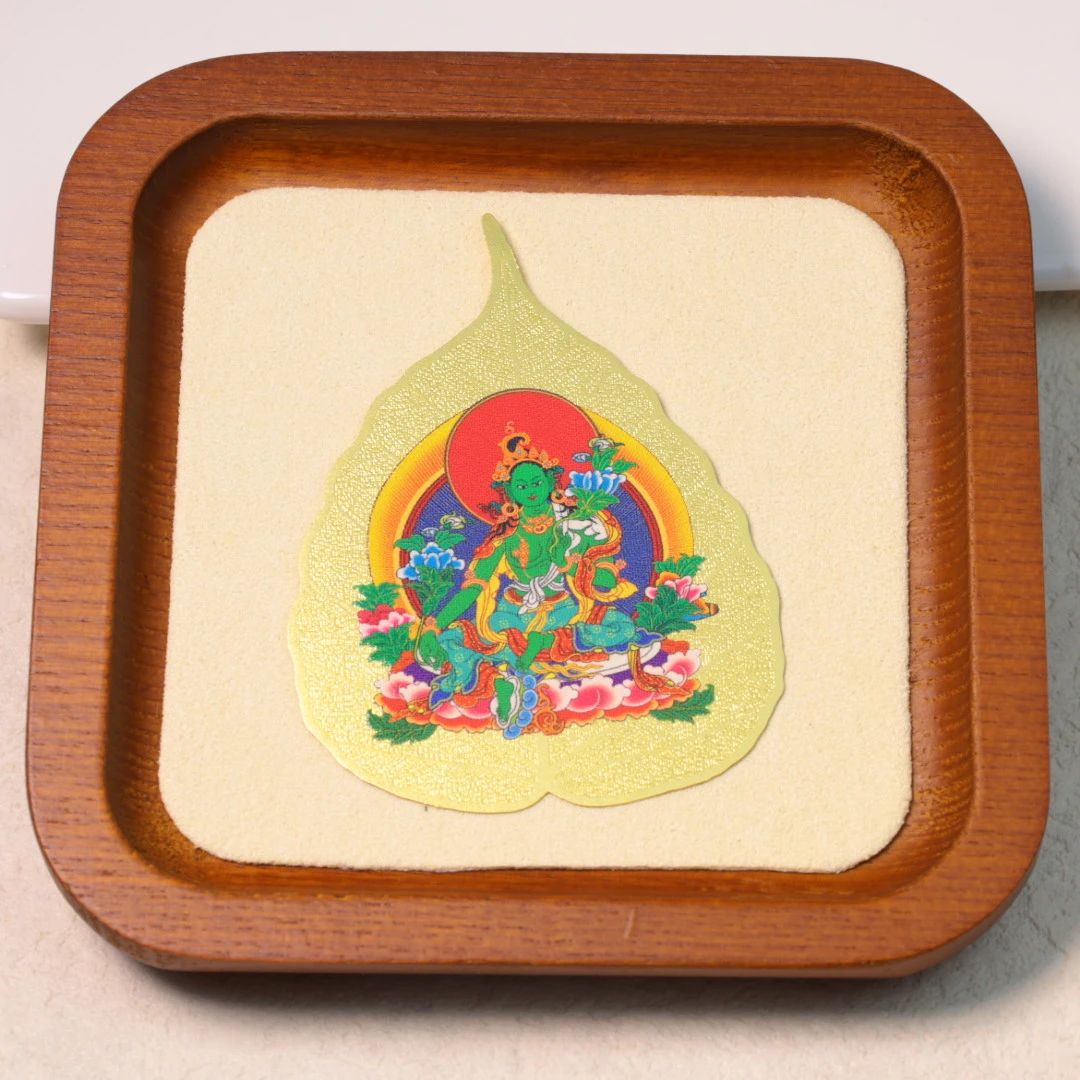 【心如珠宝精品店】树叶手机贴片