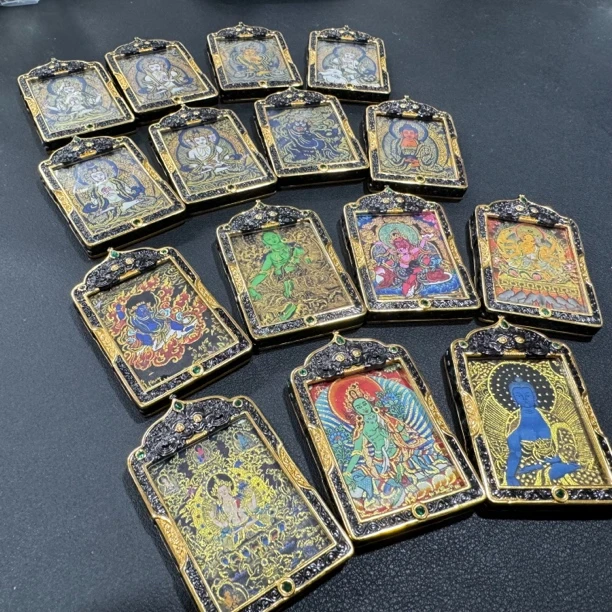 925银银制品 壹加｜八大守护卡卡吊坠多样性发货