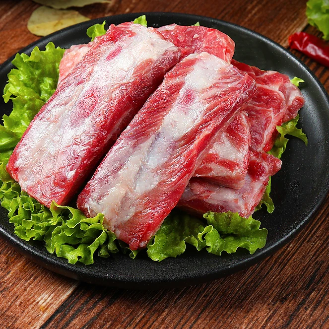 【纯猪肋排】散养黑土猪多肉纯精排骨精选新鲜急冻锁鲜优质健康仔排