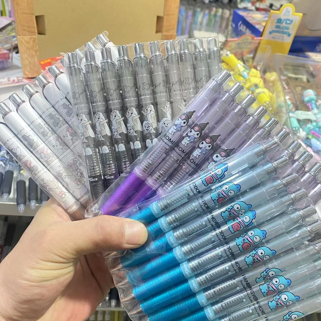 4支派通自动铅笔0.5mm活动铅笔库洛米丑鱼中东奇奇蒂蒂米奇