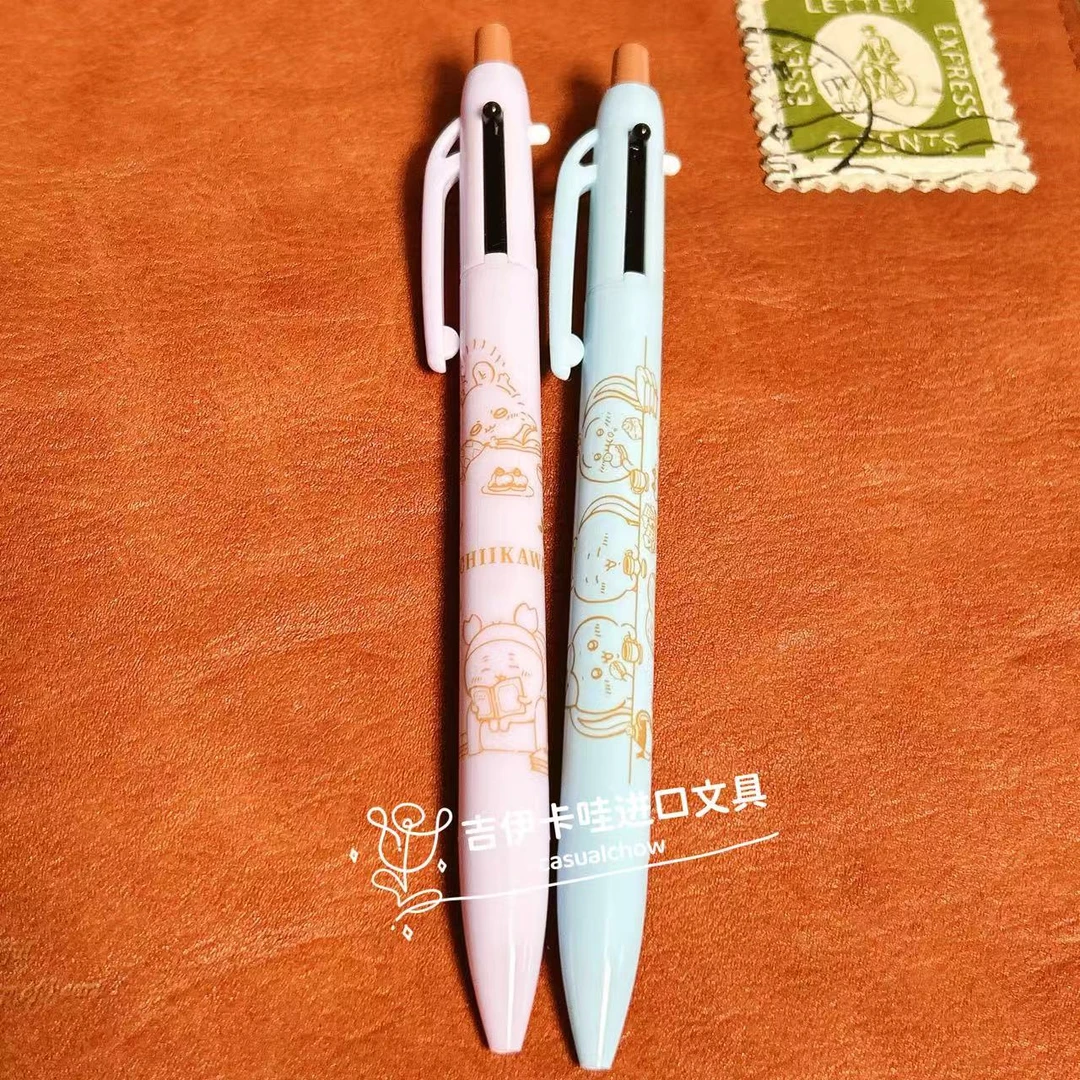 新款日本进口太阳星双色模块笔吉伊卡哇2+s中油笔