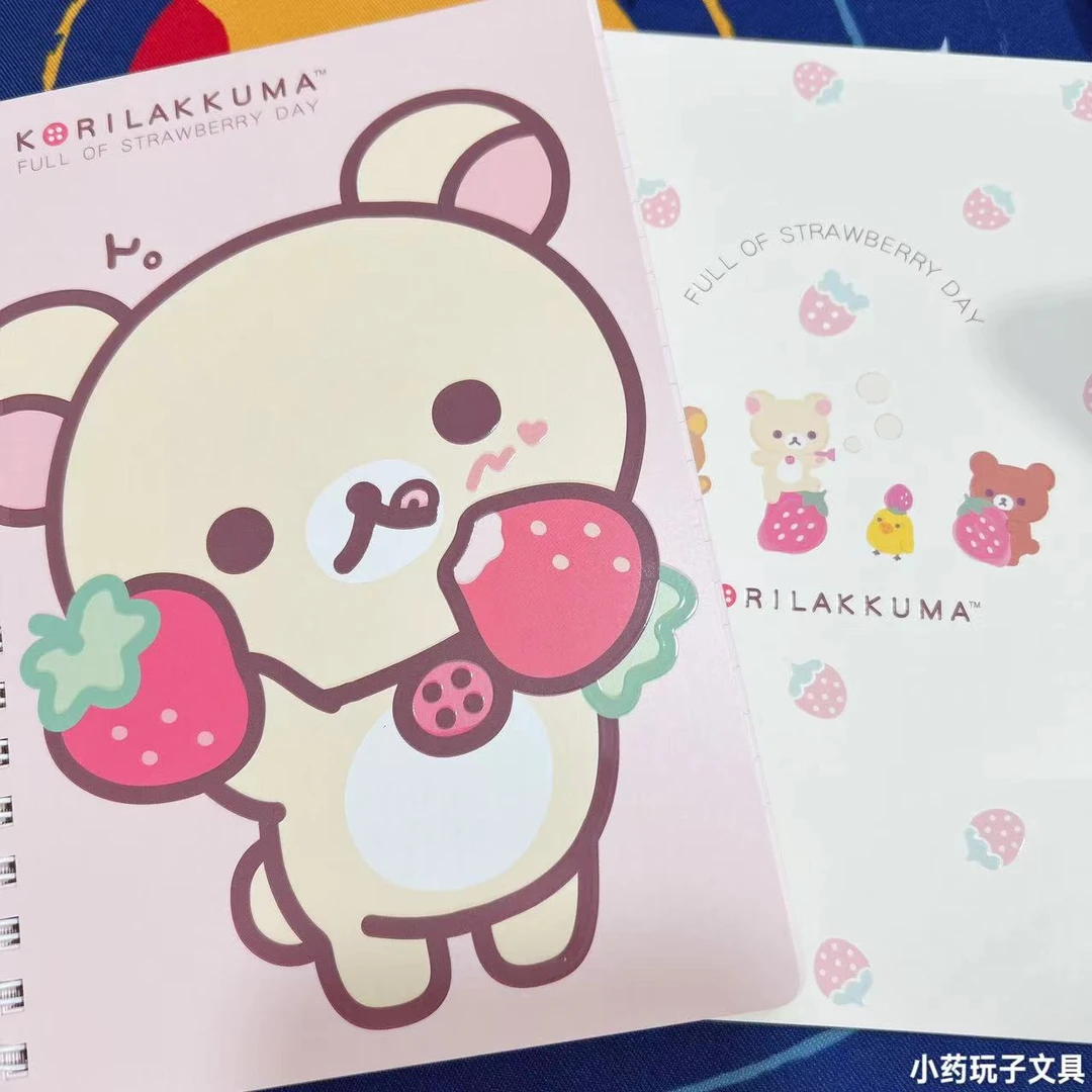 日本进口新款B6角落生物限定款线圈本轻松熊