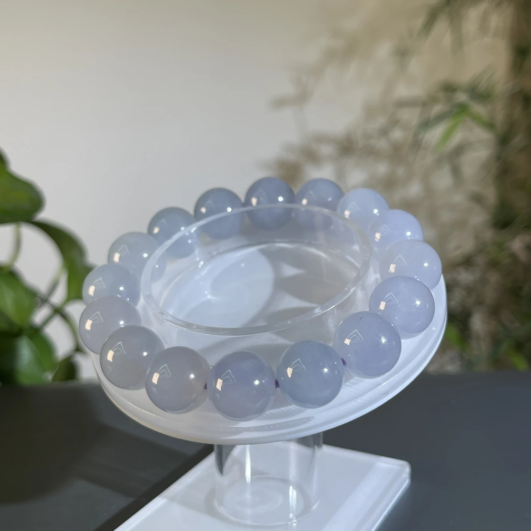 JTA11-185    天然缅甸翡翠A货 翡翠手串