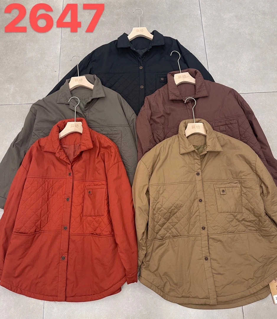 秋冬新款休闲宽松显瘦韩版棉服