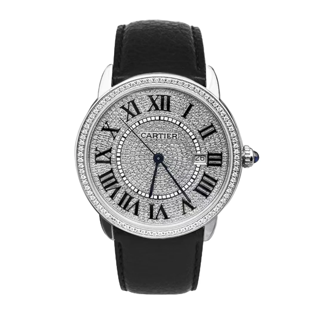 99新 Cartier/卡地亚 伦敦WSRN0022后钻/42mm/18年全套