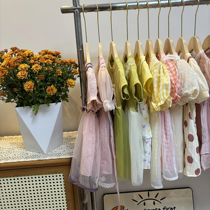 【小棉糖高货001-199】2025夏装新款女童短袖连衣裙儿童裙子女孩