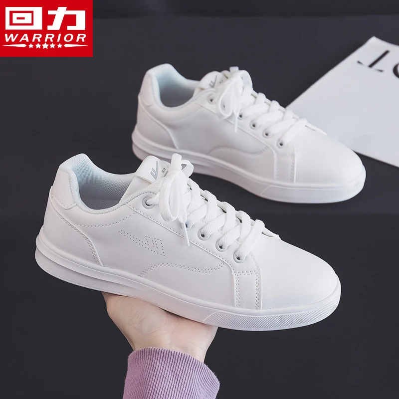 Warrior/回力女鞋小白鞋2024秋季新款百搭潮流轻便低帮休闲板鞋子