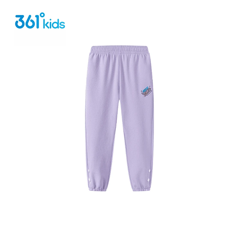 【商场同款】361°夏季童装女童针织长裤2025年春季中大童新款裤子
