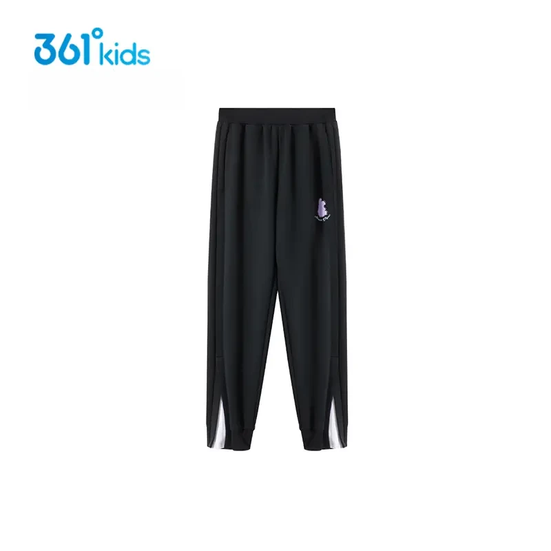 361°【商场同款】2025春季儿童女童运动舒适针织长裤K62433509