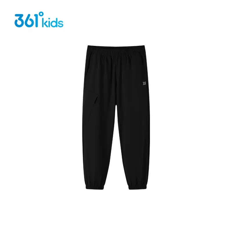 361°儿童童装男女童梭织长裤新款通码透气运动长裤