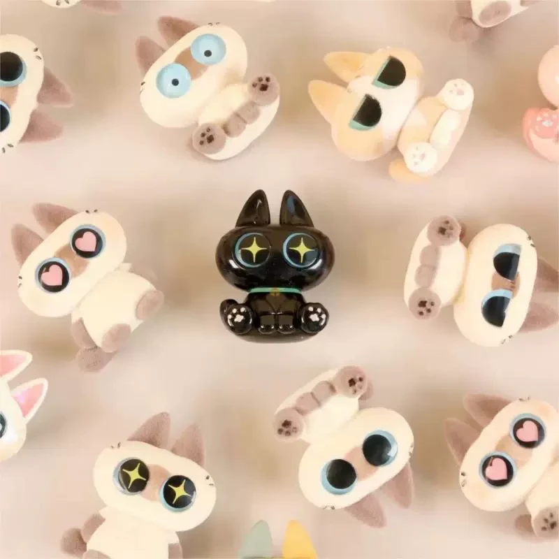 【拆盒】暹罗猫小豆泥萌粒盲盒